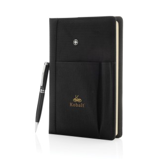 Set de libreta personalizada intercambiable con bolígrafo